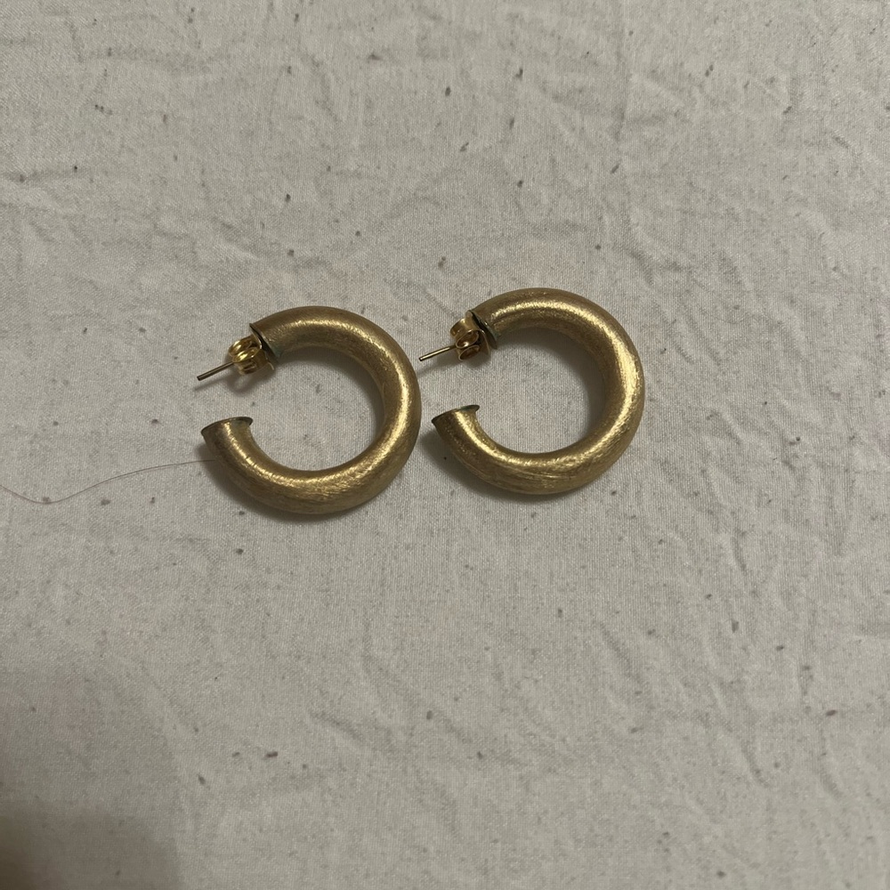 Sheila Fajl Gold Hoops